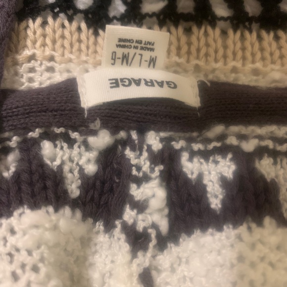 Garage knitted long sleeve with hoot size medium - Picture 2 of 3